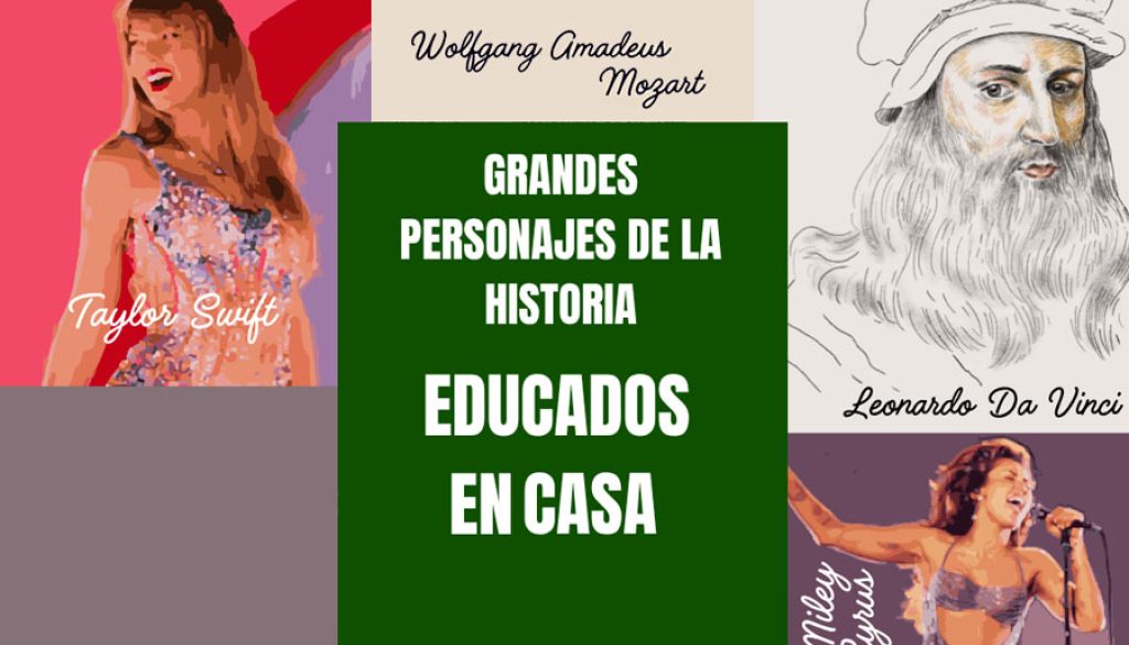 Grandes personajes de la historia que estudiaron en casa y cambiaron al mundo