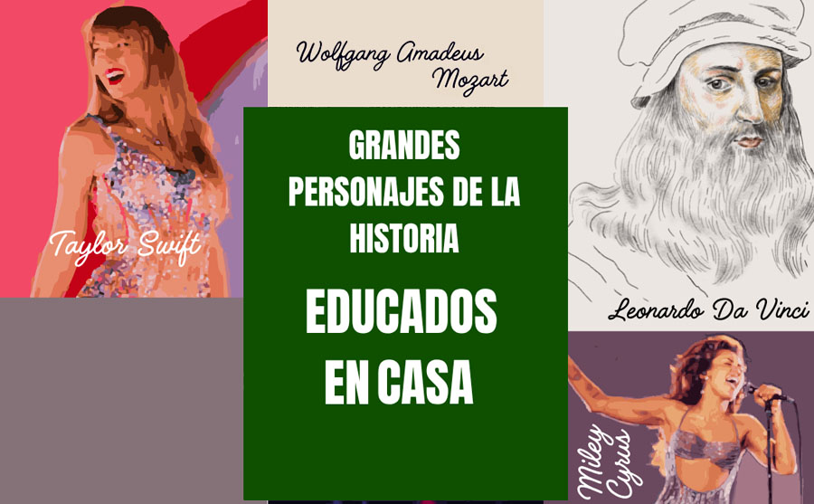 Grandes personajes de la historia que estudiaron en casa y cambiaron al mundo